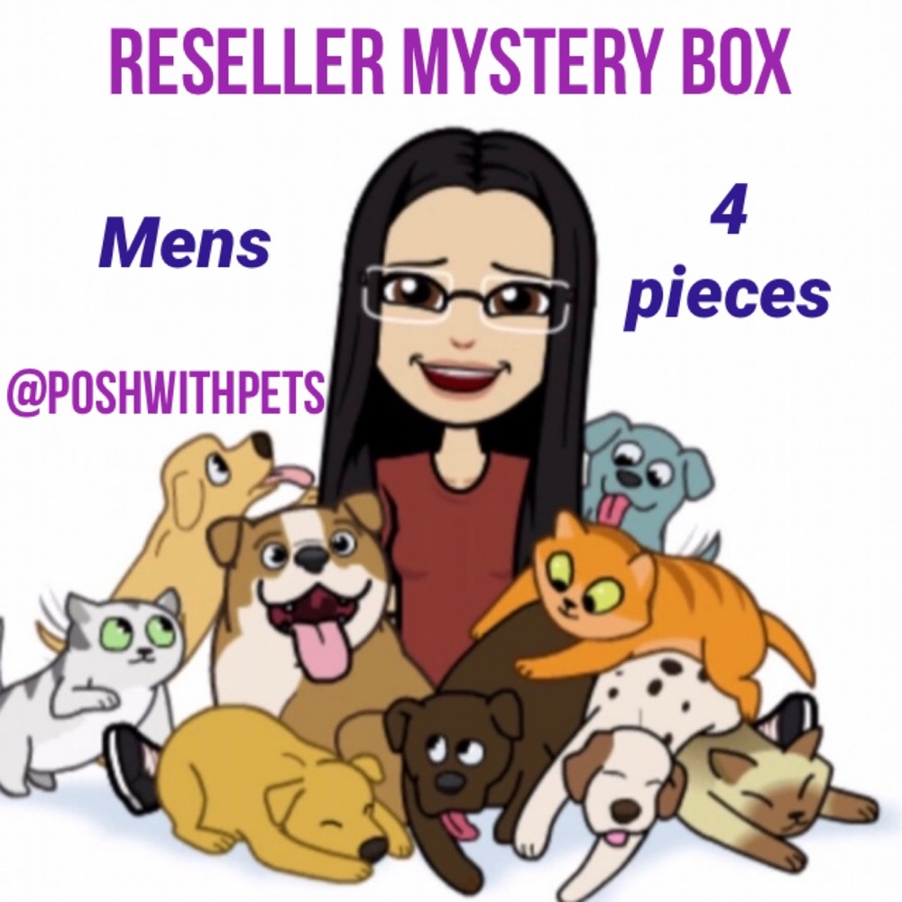 4 Item Mystery Box of Men's Clothing to Keep or Resell
